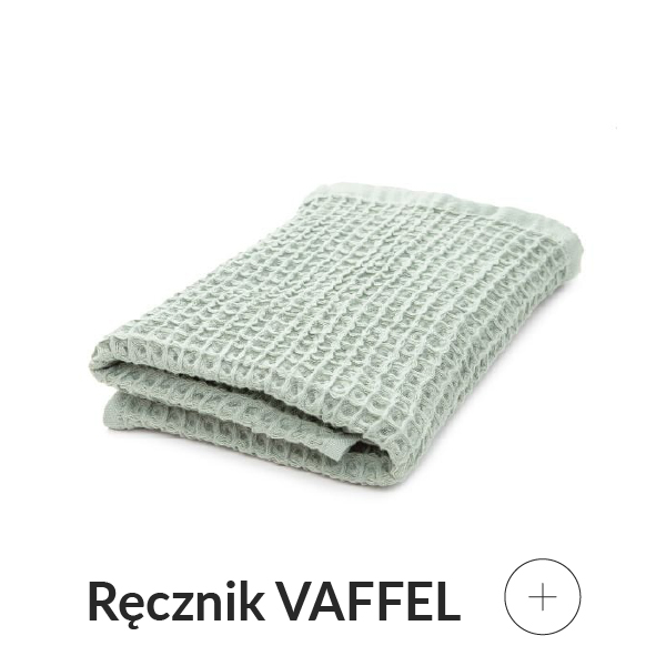 Ręcznik pistacjowy wafel