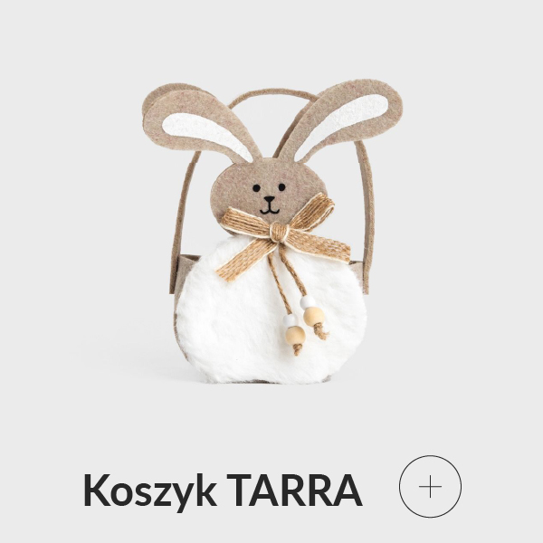 Koszyczek wielkanocny mały filcowy