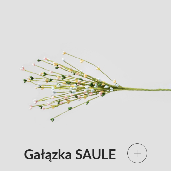gałązka sztuczna z baziami
