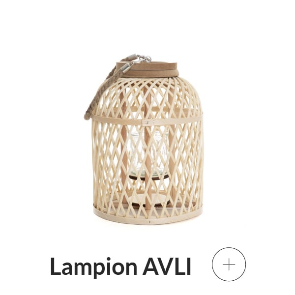 Lampion ogrodowy drewniany