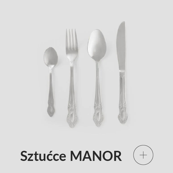 Sztućce srebrne zdobione