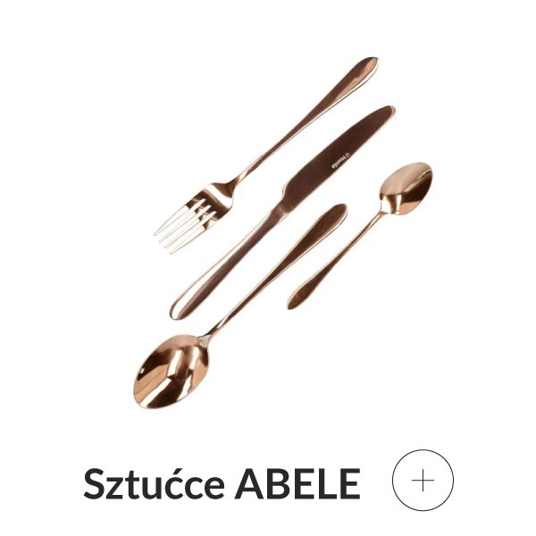 Sztućce miedziane