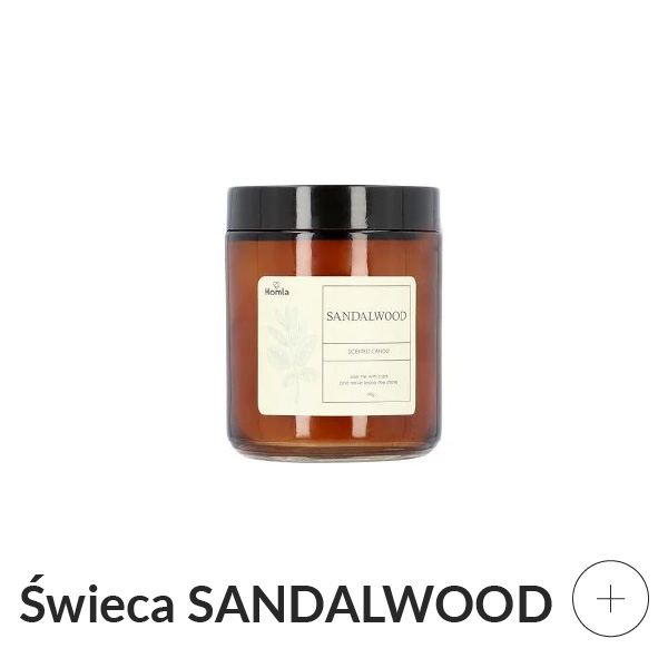 Świeca zapachowa drzewo sandałowe