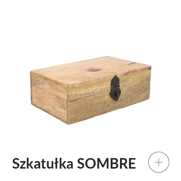 Szkatułka drewniana