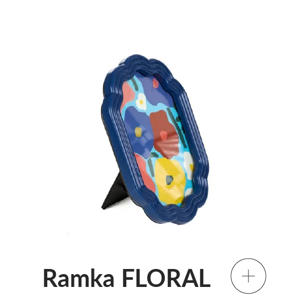 Ramka na zdjęcie granatowa 13x18cm