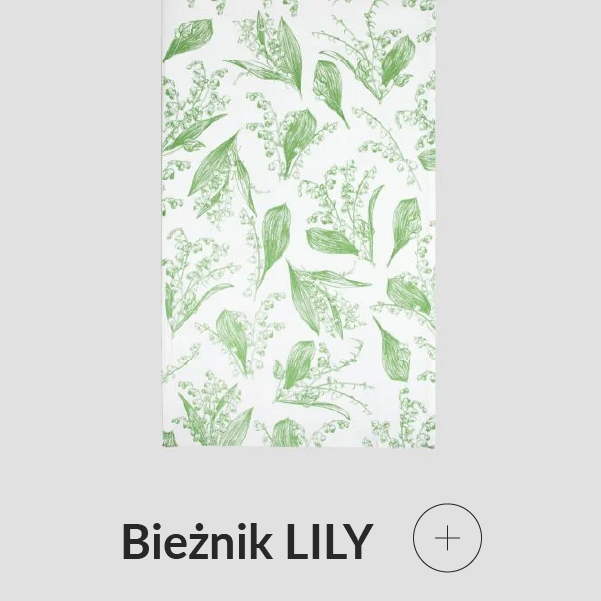 Bieżnik w konwalie