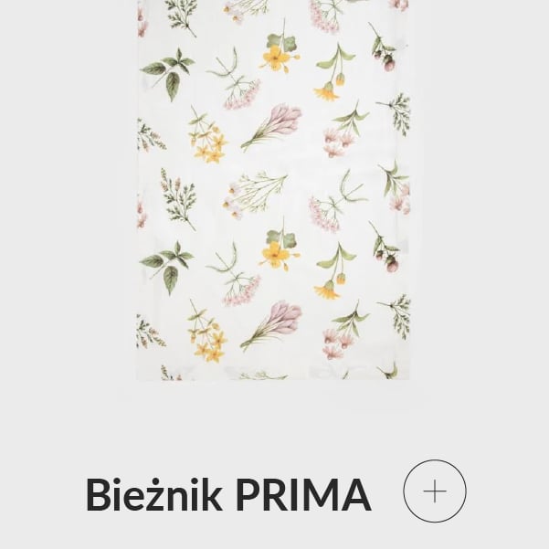 Bieżnik w kwiaty