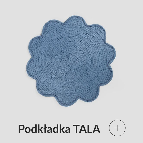 Podkładka na stół niebieska kwiat