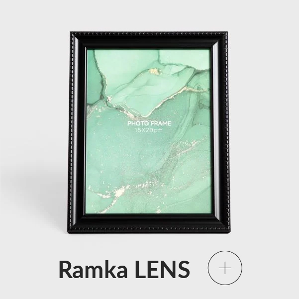 Ramka na zdjęcie czarna