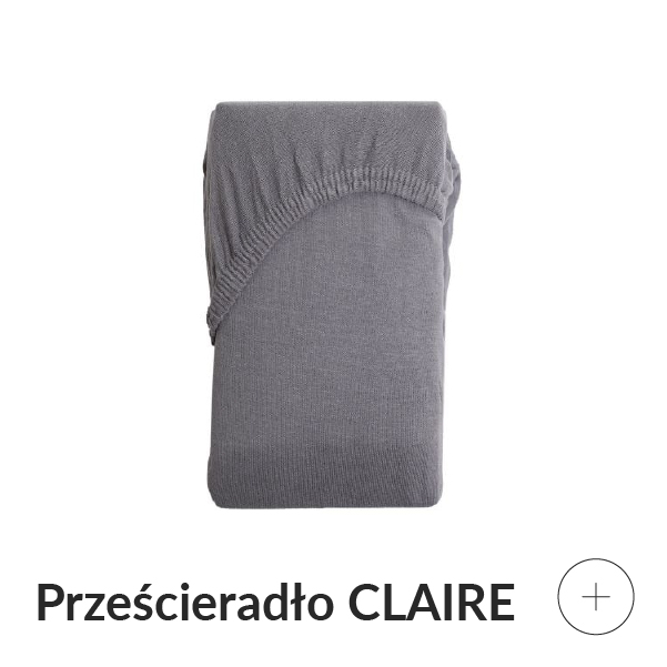 Prześcieradło szare