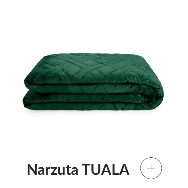 Narzuta zielona