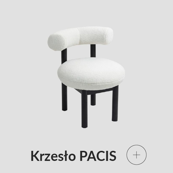 Krzesło ecru z drewnianymi nogami