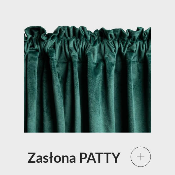 Zasłona welwetowa zielona