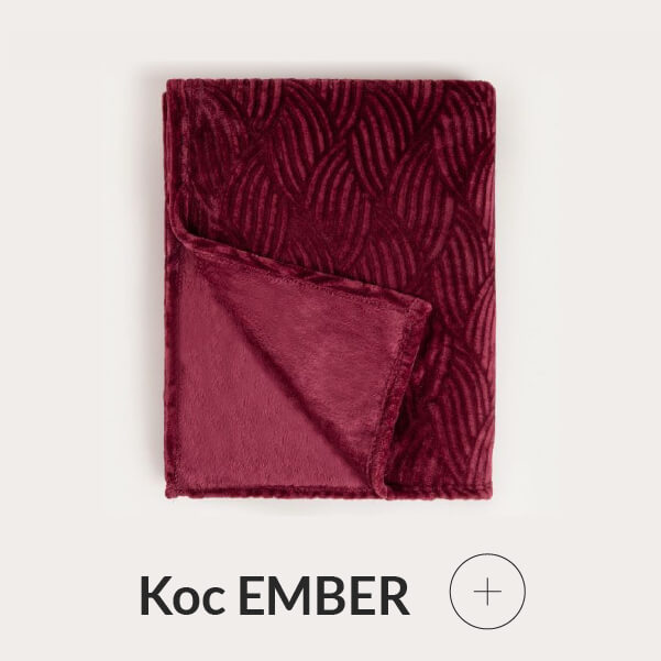Koc bordowy