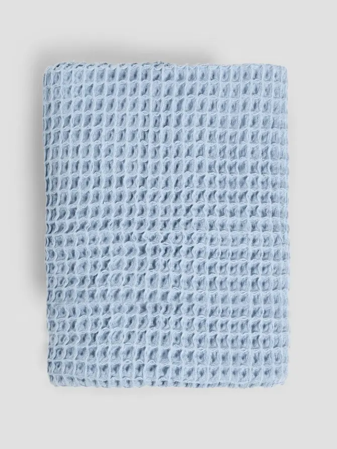 Ręcznik VAFFEL niebieski 70x130 cm