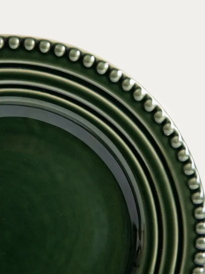Zestaw talerzy KOBBI deserowych zielonych, 21,5 cm 4 szt.