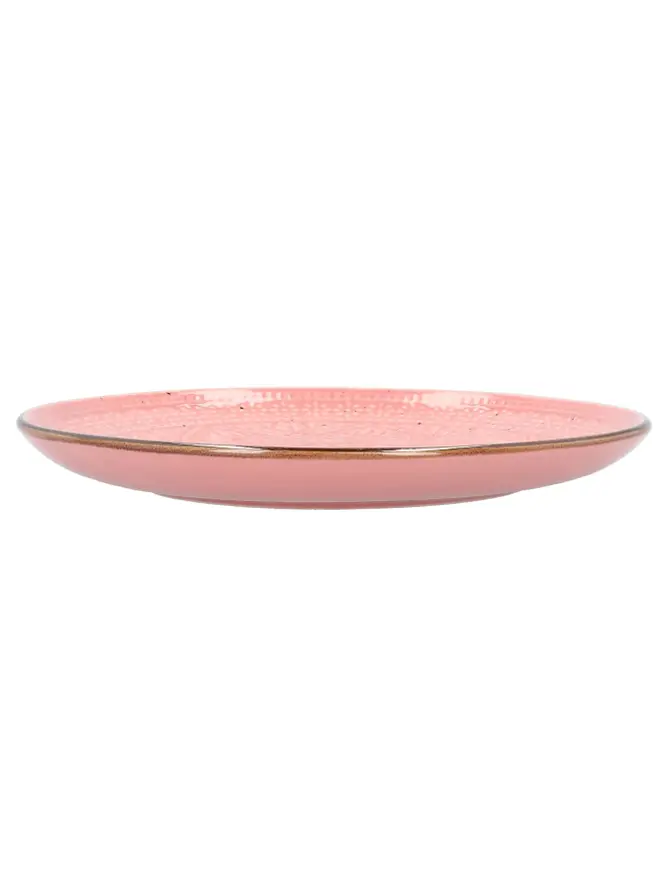 Talerz INDIE deserowy różowy 21 cm