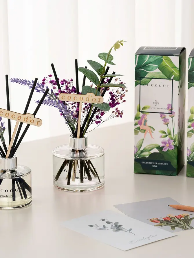 Dyfuzor GARDEN LAVENDER zapachowy z patyczkami Flower Lavender 0,2 l