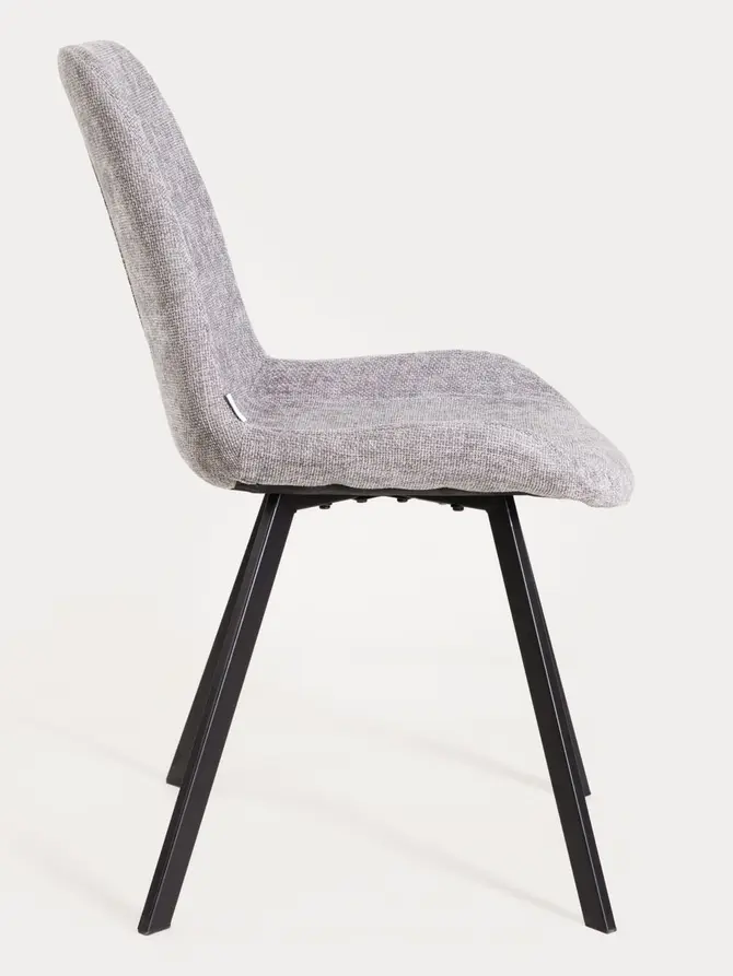 Krzesło SILLA Szare 52x60x83,5 cm