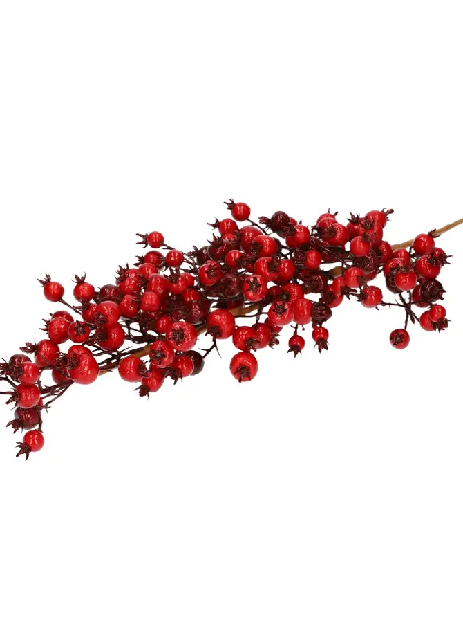 Gałązka RUBI czerwona 70 cm
