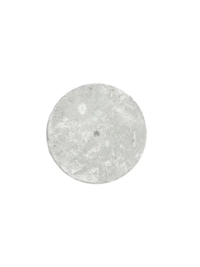 Świeca srebrna RUSTIC 7x11 cm ALL 973219