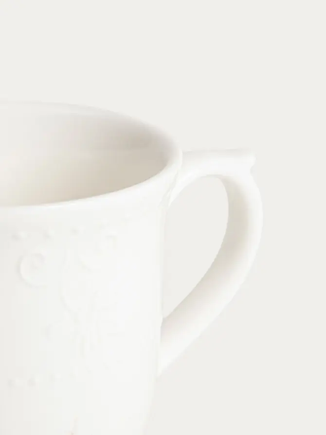 Kubek VISTAL porcelanowy biały 0,3 l