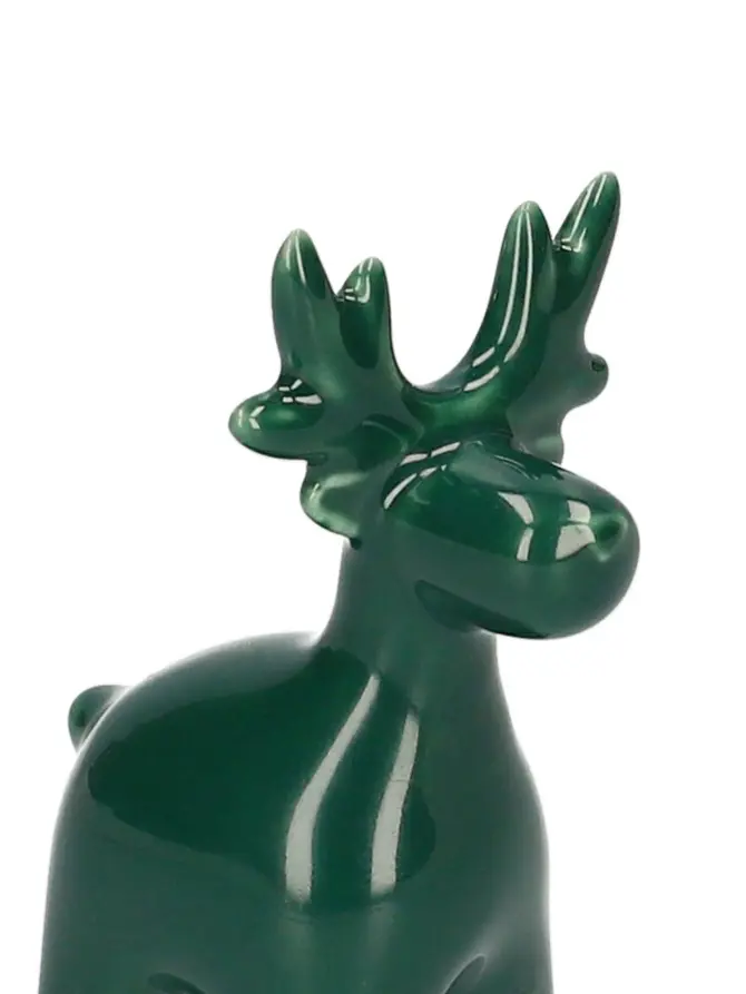 Renifer DARIAN zielony 5x7 cm