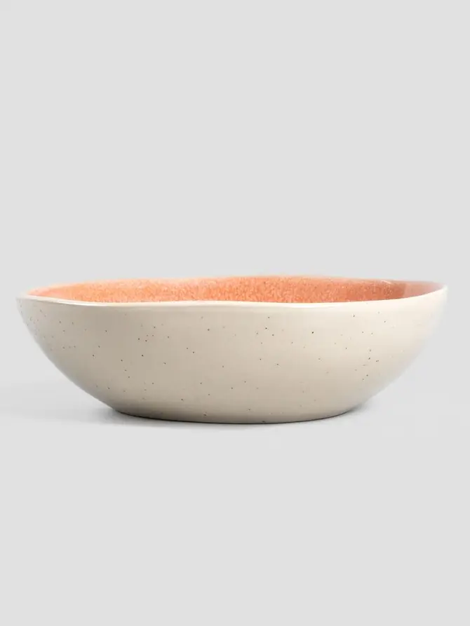 Talerz SEDANO głęboki koralowy 18 cm