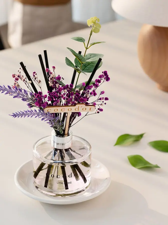 Dyfuzor GARDEN LAVENDER zapachowy z patyczkami Flower Lavender 0,2 l