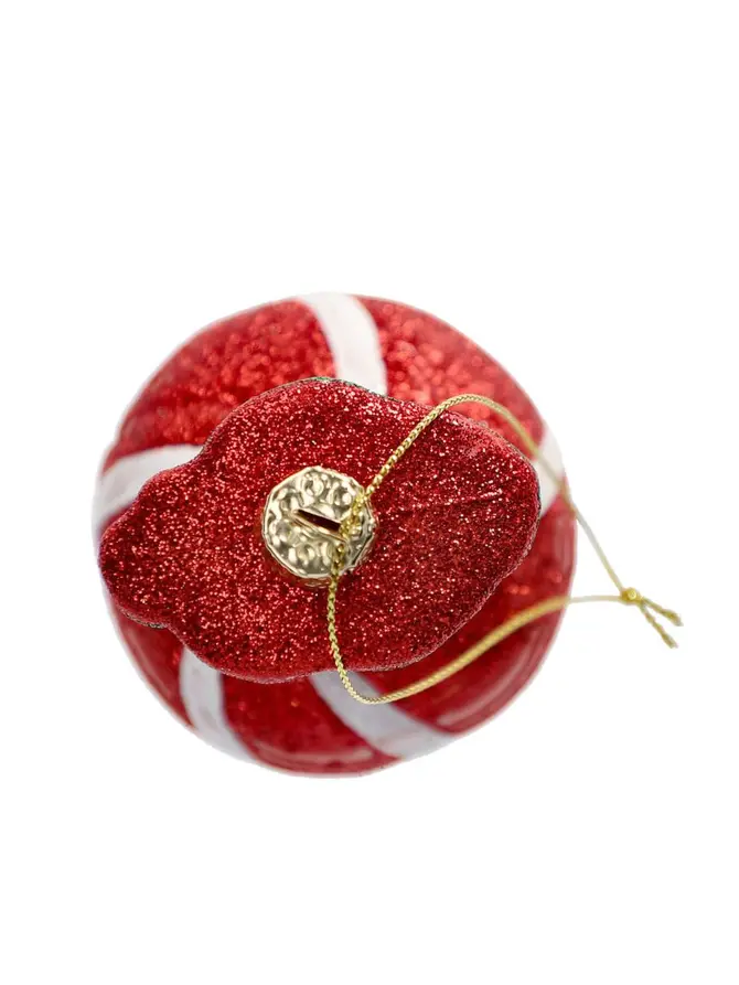 Zawieszka EVI RED cukierek czerwony 13 cm