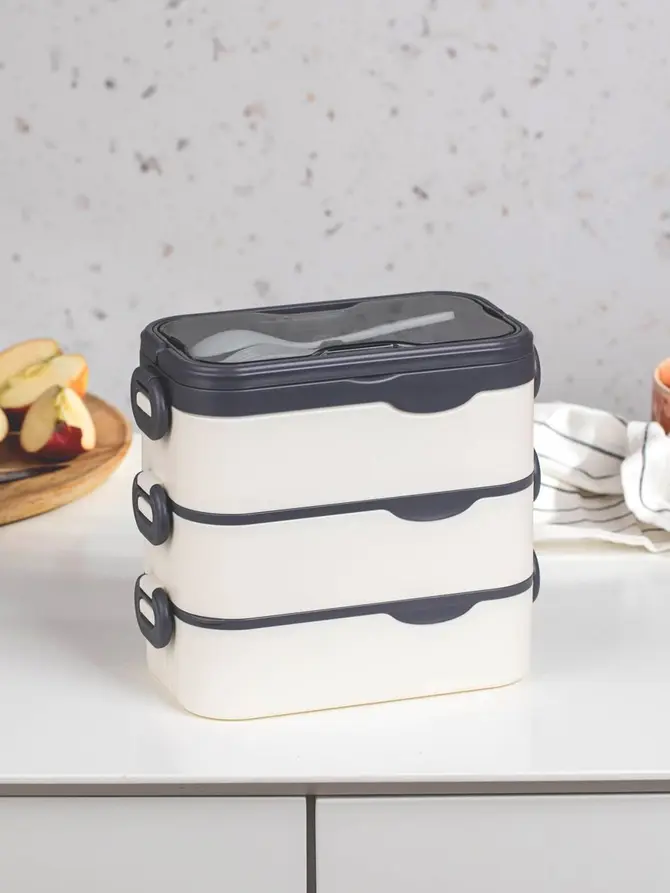 Lunchbox B2 MESA trzypiętrowy 2l