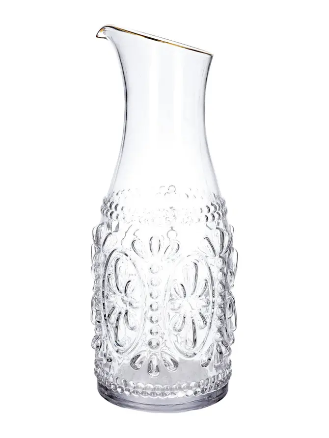 Karafka BARREL ze złotą obwódką 1,2 l