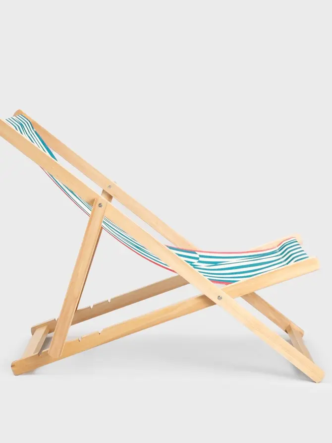 Leżak COLOR SPECTRUM drewniany naturalny 59x87/102x87/71 cm