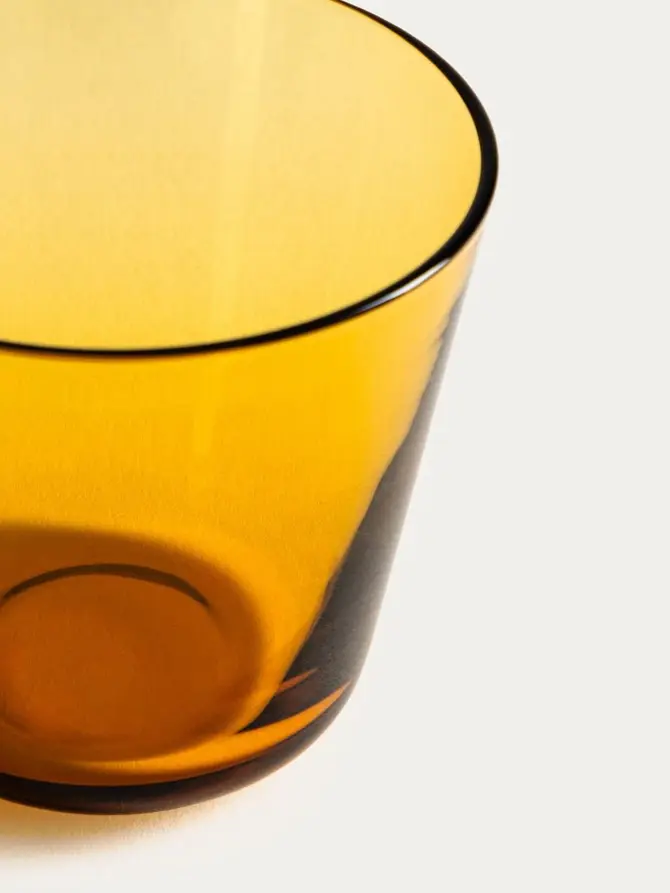 Szklanka AMBERIS bursztynowa niska 0,26 l