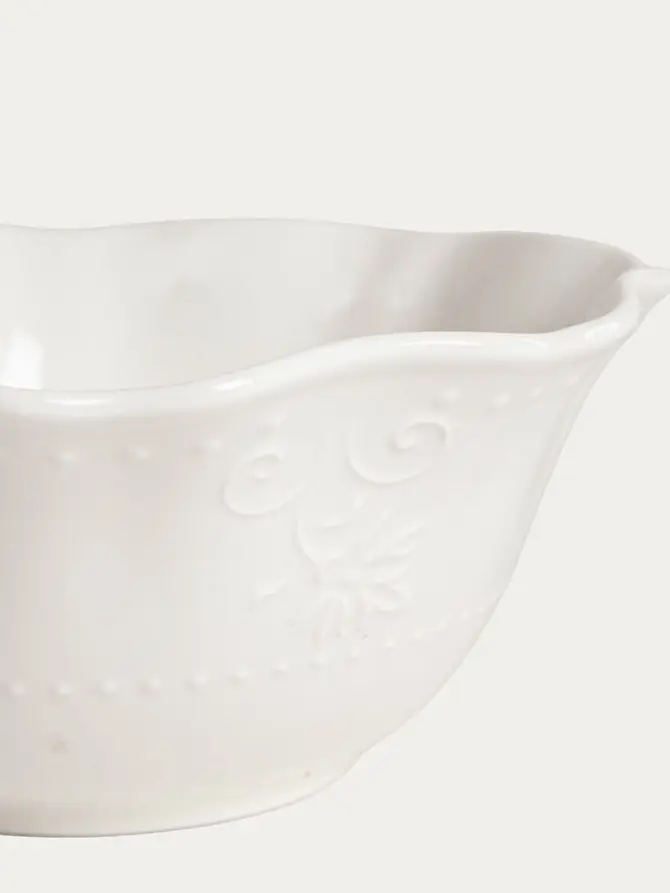Miska VISTAL porcelanowa biała 0,45 l