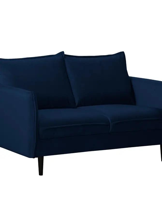 Sofa RUGG Sofa granatowa 149x86x91 cm