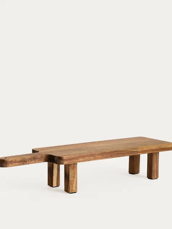 Podstawka MELKARO drewniana 38x11x7,5 cm