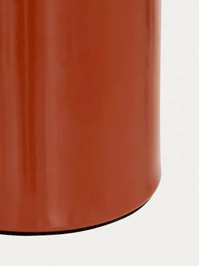 Lampa LITO ceglasta 20x24,5 cm