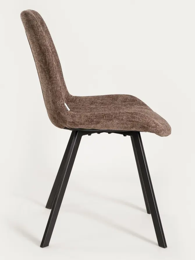 Krzesło SILLA Brązowe 52x60x83,5 cm