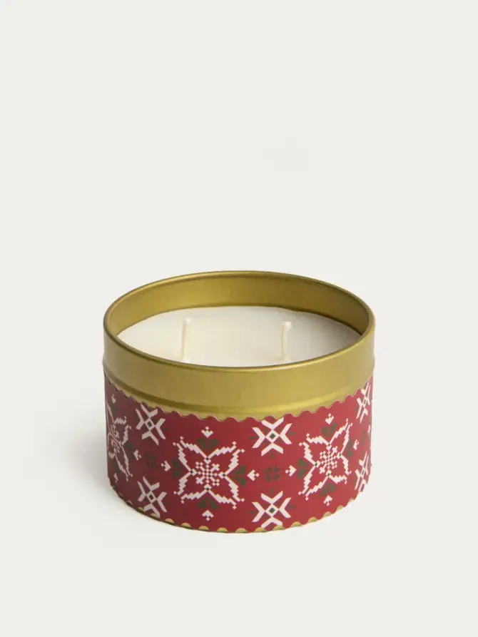 Świeca zapachowa HOLIDAY STAMP Cinnamon Swirl 140 g