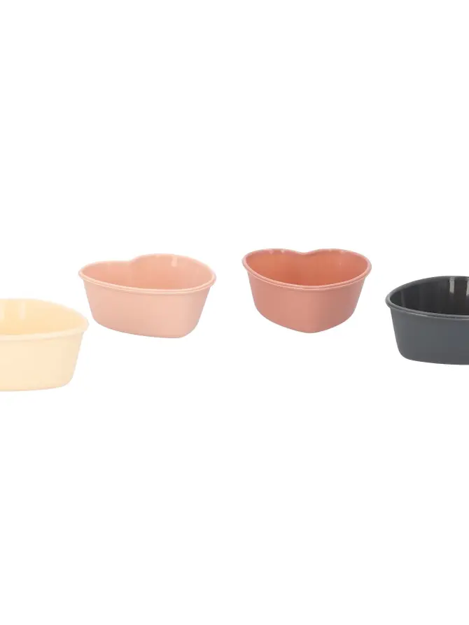 Foremki EASY BAKE serduszka silikonowe, 4 szt. 7x7 cm