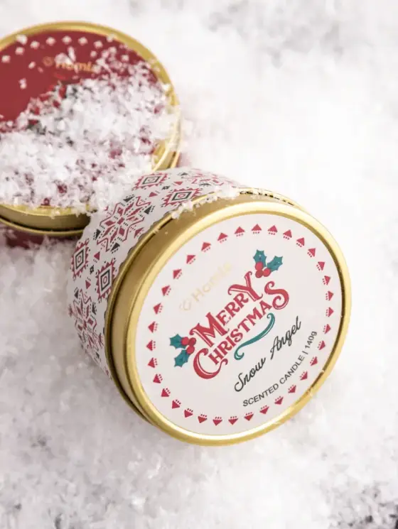 Świeca zapachowa HOLIDAY STAMP Snow Angel 140 g