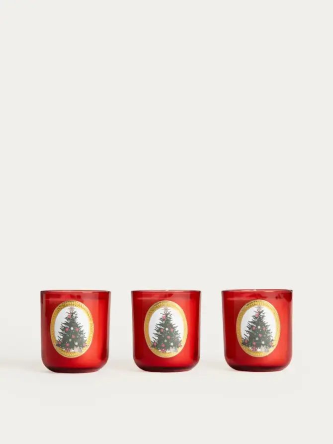 Zestaw świec SWEET CHRISTMAS Merry Cookies 3 szt. x 70 g