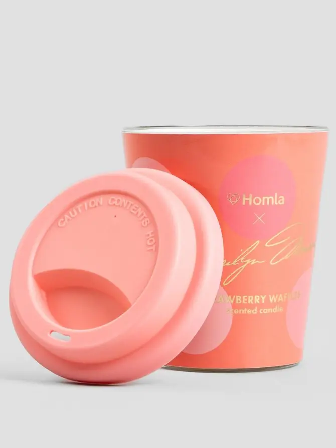 Świeca zapachowa MONROE SUMMER Strawberry Waffles 200 g