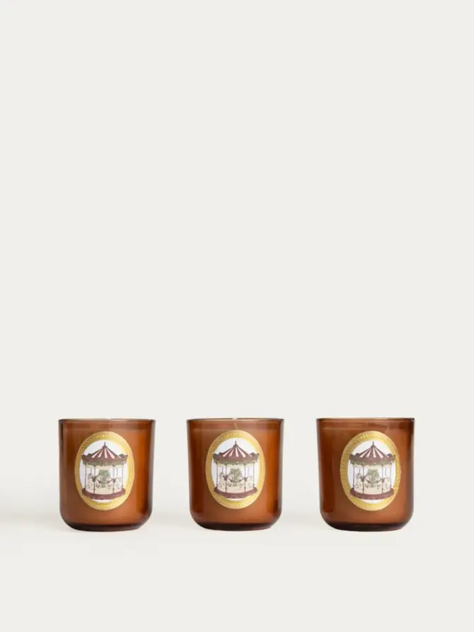 Zestaw świec SWEET CHRISTMAS Vanilla Caramel 3 szt. x 70 g