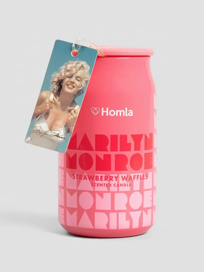 Świeca zapachowa MONROE SUMMER Strawberry Waffles 230 g