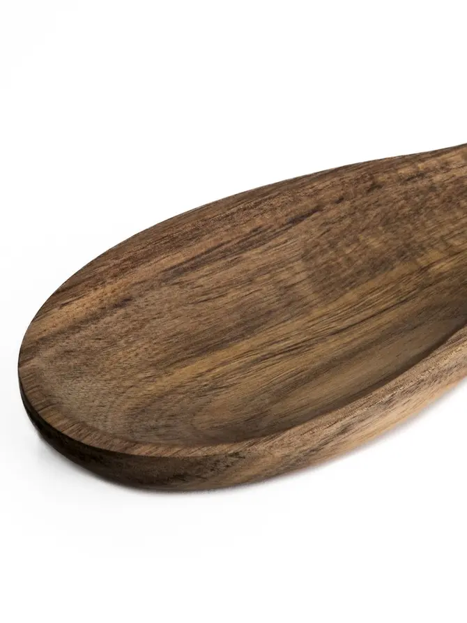 Podstawka MOOKA pod łyżkę drewniana 25x10 cm