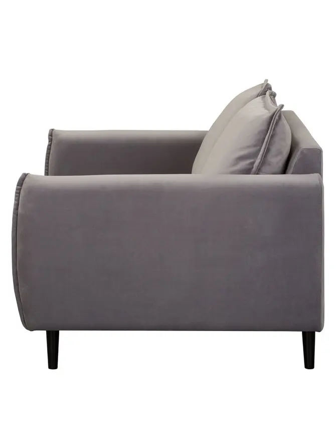Sofa RUGG Sofa szara 149x86x91 cm