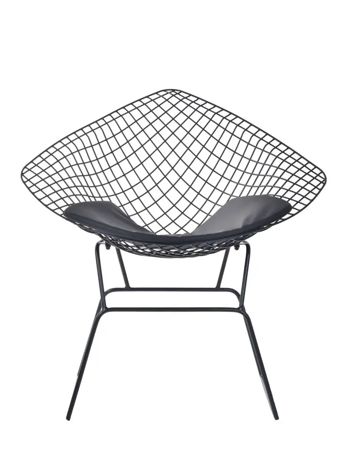 Krzesło INDUSTRIAL metalowe czarne 83x64x82 cm