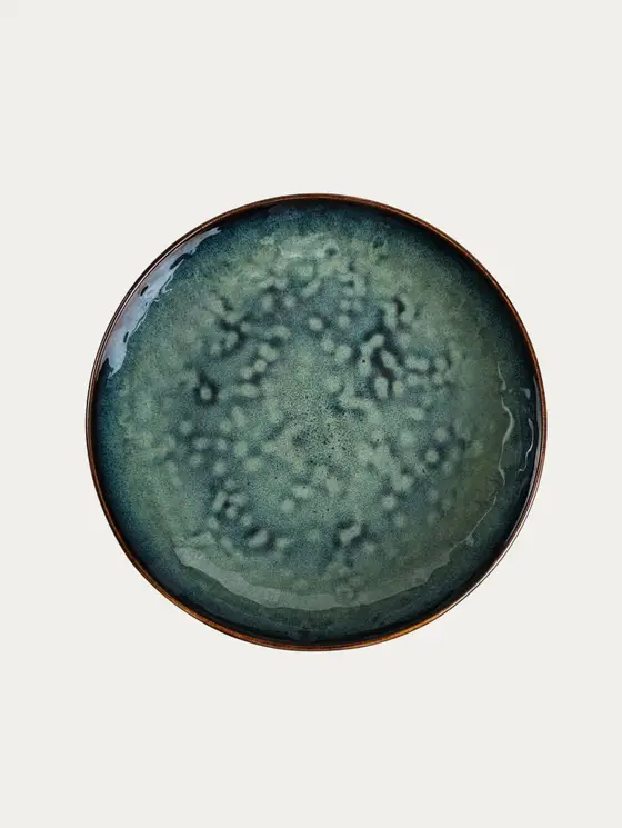 Talerz MIDO głęboki turkusowy 21,5 cm